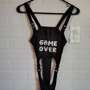 Black Game Over Harness